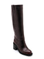 Samira High Bordeaux Boots