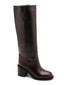 Samira High Bordeaux Boots