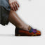 Fallon – Bruine Loafer met Luipaardprint
